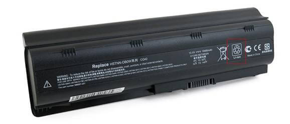 Where you can find the laptop battery type