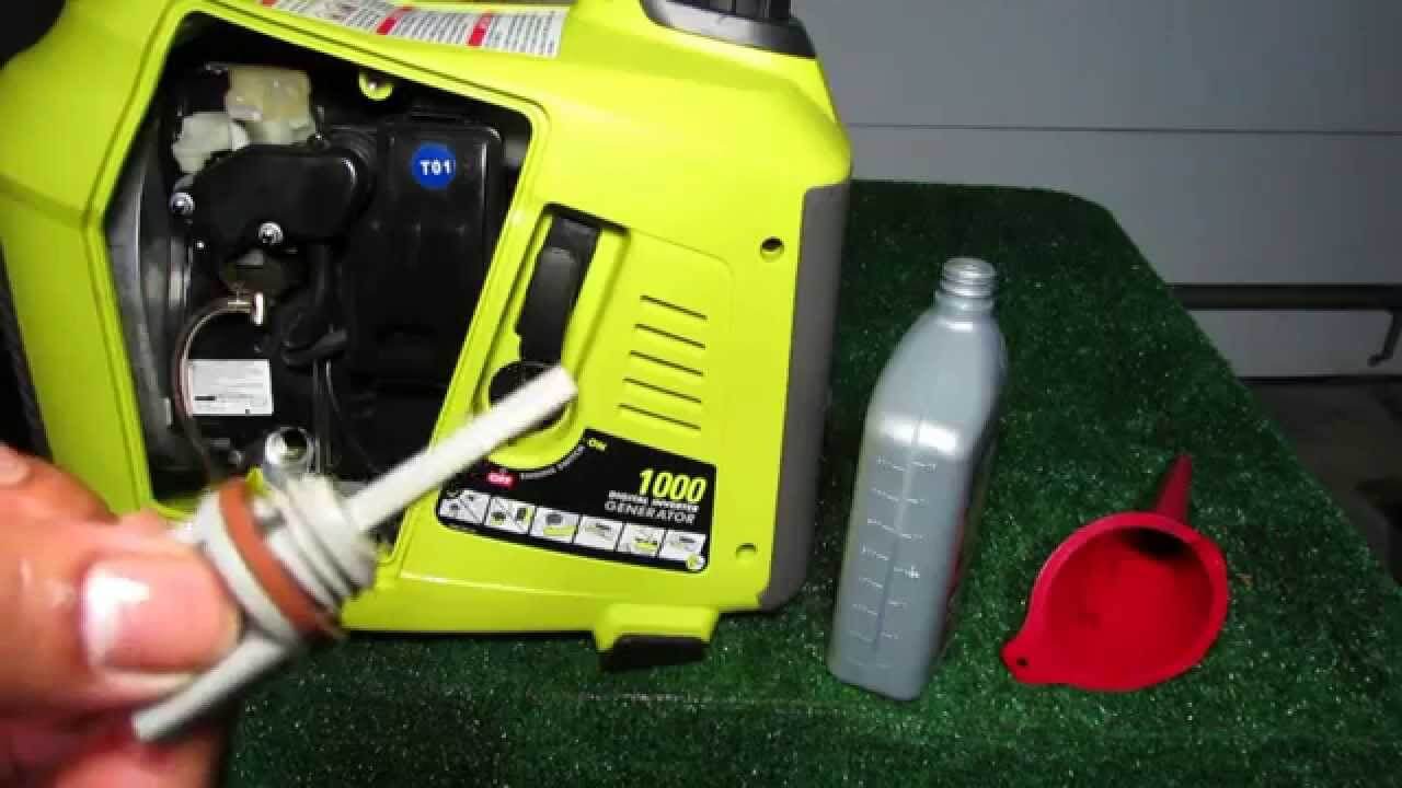 Ryobi generator maintenance