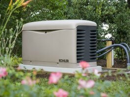Standby generator for home