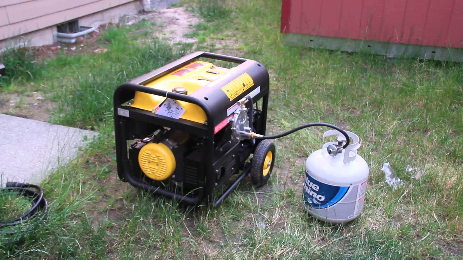 Propane generator The most powerful source of energy in any situation