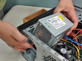 Replace power supply